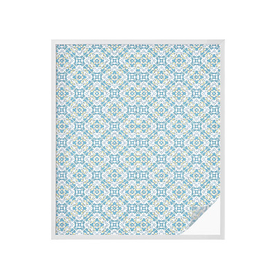 Dekorativna folija za steklo vitraž Geometrijske rozete