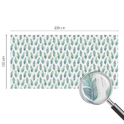 Okenska folija za zaščito pred pogledi Tropski listi