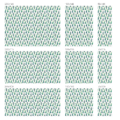 Okenska folija za zaščito pred pogledi Tropski listi