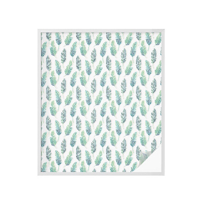 Okenska folija za zaščito pred pogledi Tropski listi