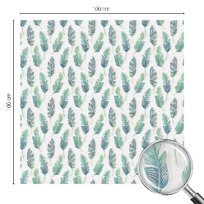 Okenska folija za zaščito pred pogledi Tropski listi