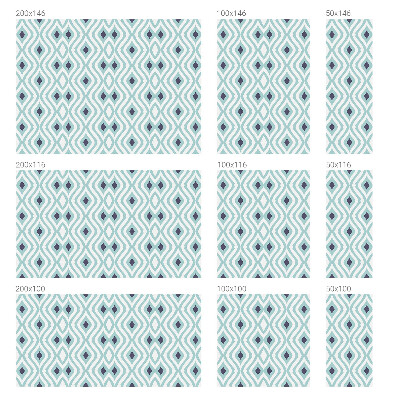 Okenska folija vitraž za zasebnost Moderna eleganca