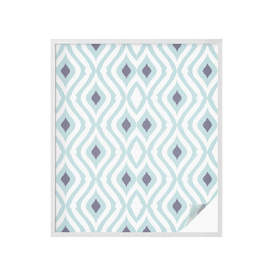 Okenska folija vitraž za zasebnost Moderna eleganca