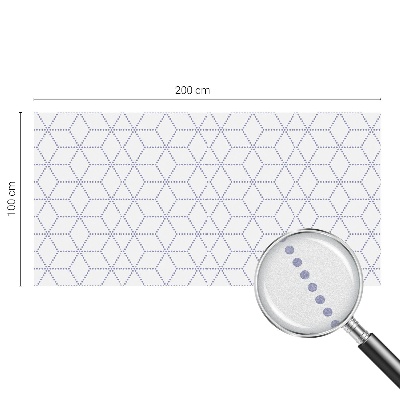 Dekorativna folija za steklo vitraž Vijolični rombi