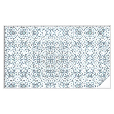 Okenska folija vitraž za zasebnost Klasični mozaik