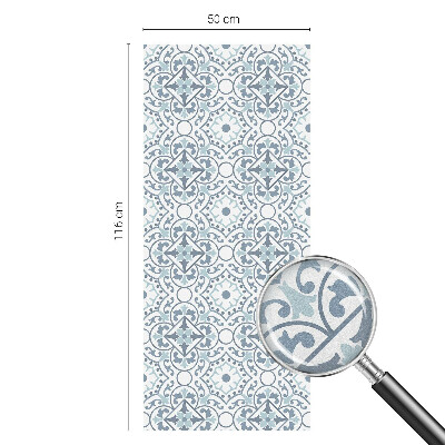 Okenska folija vitraž za zasebnost Klasični mozaik