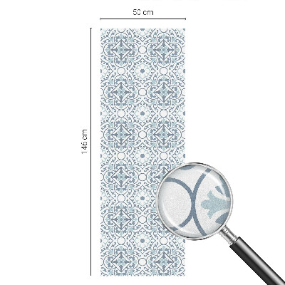 Okenska folija vitraž za zasebnost Klasični mozaik