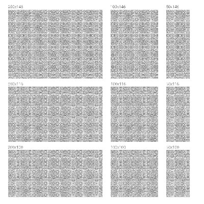 Mlečna folija za okna vitraž Geometrijska eleganca