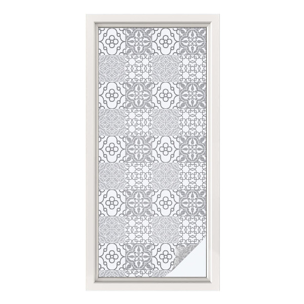 Folija za okna proti soncu Klasični vzorci