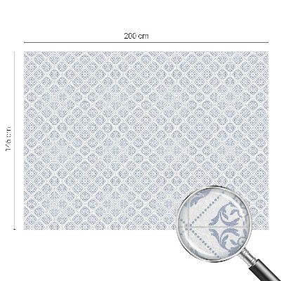 Dekorativna folija za steklo vitraž Nežne rozete