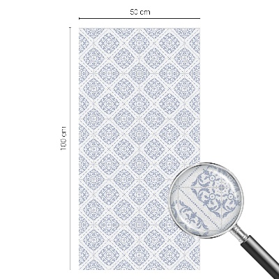 Dekorativna folija za steklo vitraž Nežne rozete