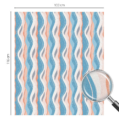 Folija za okna proti soncu Valovit ritem