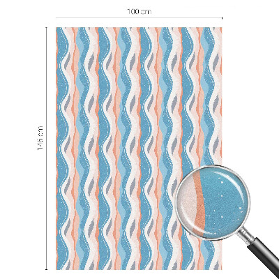 Folija za okna proti soncu Valovit ritem