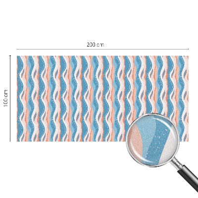 Folija za okna proti soncu Valovit ritem