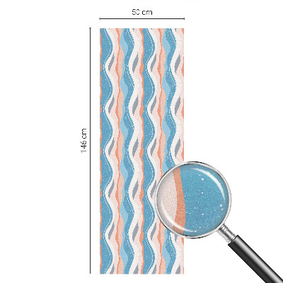 Folija za okna proti soncu Valovit ritem