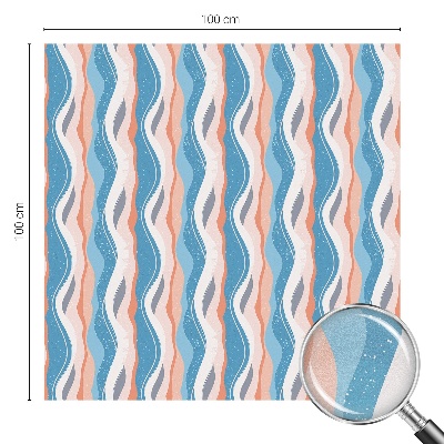 Folija za okna proti soncu Valovit ritem