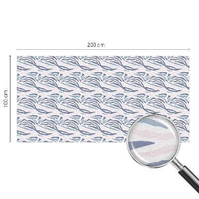 Okenska folija za zaščito pred pogledi Zebrin vzorec