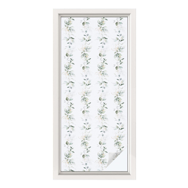 Dekorativna folija za steklo vitraž Rastlinski čar