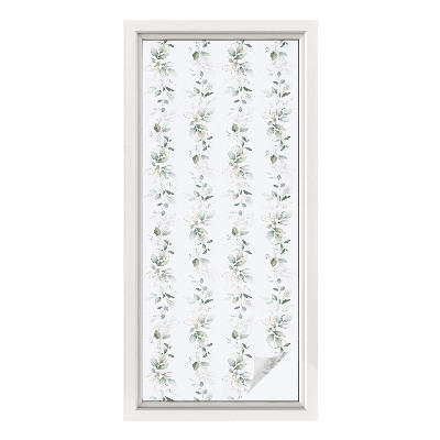 Dekorativna folija za steklo vitraž Rastlinski čar