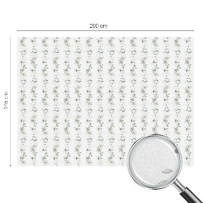 Dekorativna folija za steklo vitraž Rastlinski čar