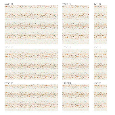 Okenska folija vitraž za zasebnost Vzorec puščice