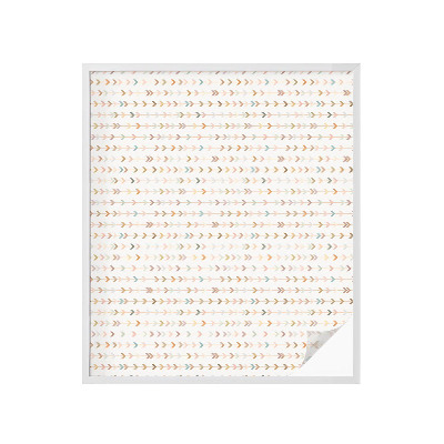 Okenska folija vitraž za zasebnost Vzorec puščice