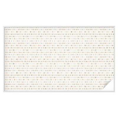 Okenska folija vitraž za zasebnost Vzorec puščice