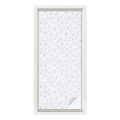 Folija za okna proti soncu Geometrijski vzorci