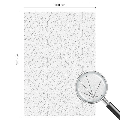 Folija za okna proti soncu Geometrijski vzorci