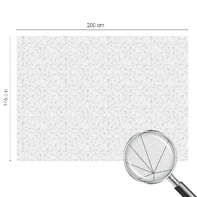 Folija za okna proti soncu Geometrijski vzorci