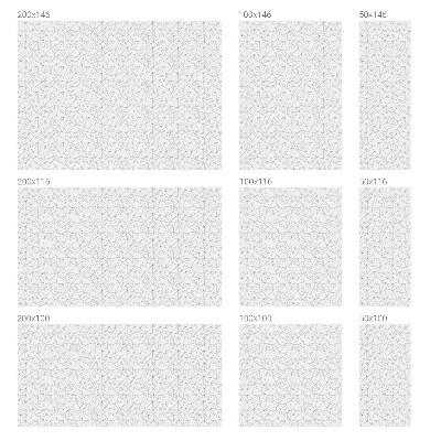 Folija za okna proti soncu Geometrijski vzorci