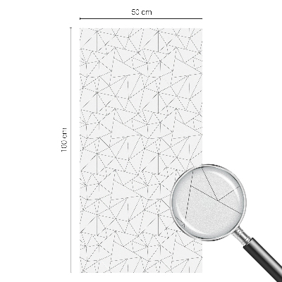Folija za okna proti soncu Geometrijski vzorci