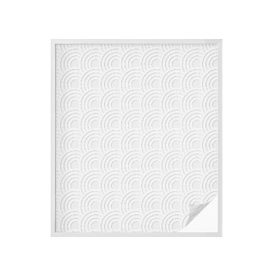 Dekorativna folija za steklo vitraž Sivi loki