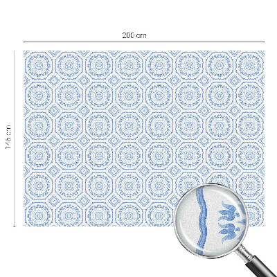 Dekorativna folija za steklo vitraž Cvetlični okraski