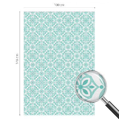 Mlečna folija za okna vitraž Klasični vzorec