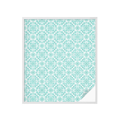 Mlečna folija za okna vitraž Klasični vzorec