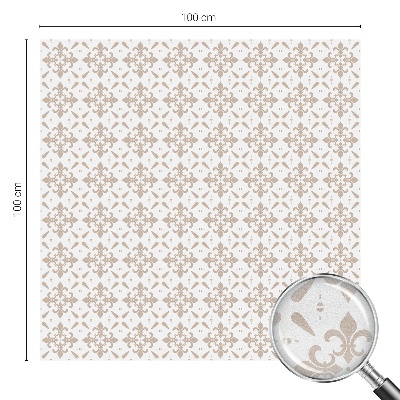 Folija za okna proti soncu Elegantni vzorci