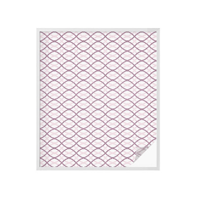 Okenska folija vitraž za zasebnost Ovalne oblike