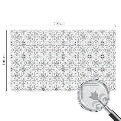 Folija za okna proti soncu Simetrični okraski