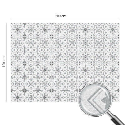 Folija za okna proti soncu Simetrični okraski