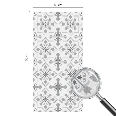 Folija za okna proti soncu Simetrični okraski