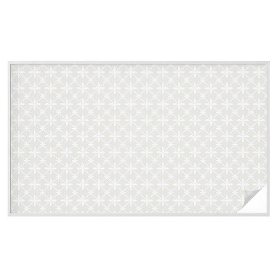 Dekorativna folija za steklo vitraž Cvetlična simetrija