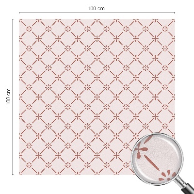 Folija za okna proti soncu Cvetlični vzorci