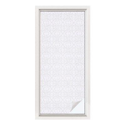 Mlečna folija za okna vitraž Simetrija rastlin