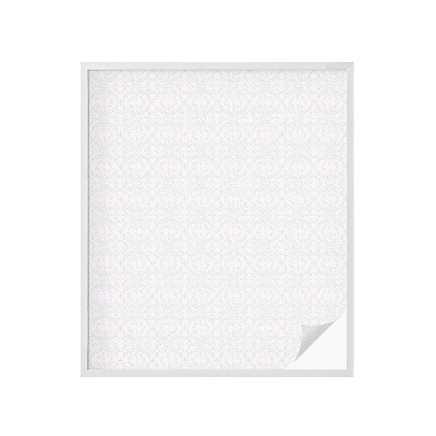 Mlečna folija za okna vitraž Simetrija rastlin