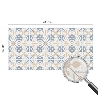 Dekorativna folija za steklo vitraž Cvetlična lepota