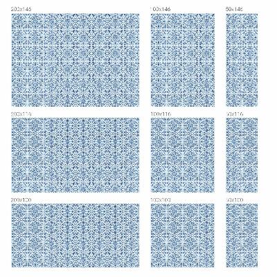 Okenska folija vitraž za zasebnost Cvetlični ornament