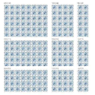 Mlečna folija za okna vitraž Klasična eleganca