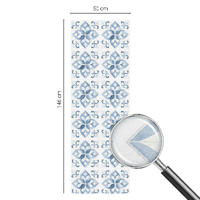 Mlečna folija za okna vitraž Klasična eleganca