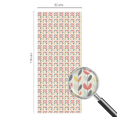 Folija za okna proti soncu Retro listi